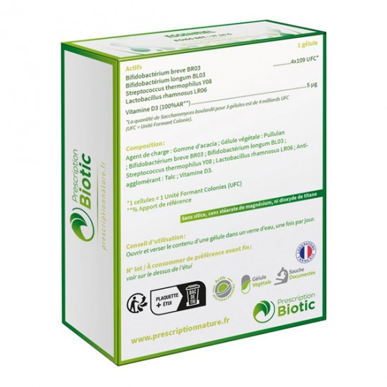 Prescription nature biotic essentiel 10MD 30 gélules