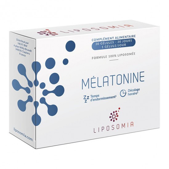 Prescription nature mélatonine liposomia 30 gélules
