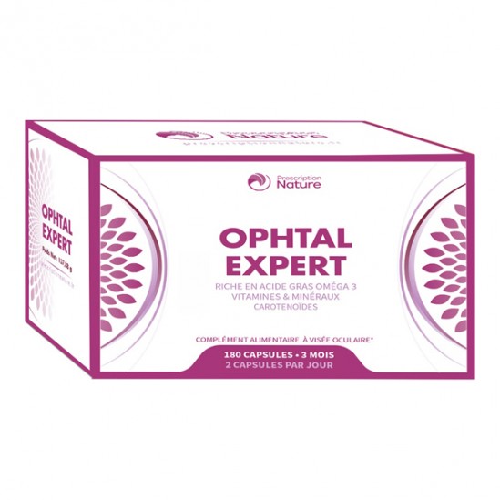 Prescription nature ophtal expert 180 capsules