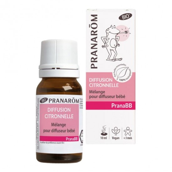 Pranarom pranaBB diffusion assainissant bio 10ml Pranarom pranaBB diffusion assainissant bio 10ml