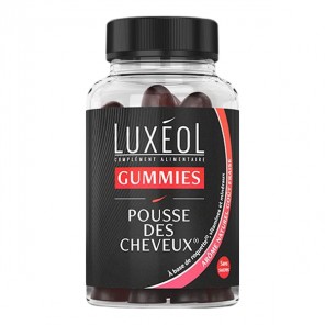 Luxéol pousse des cheveux 60 gummies