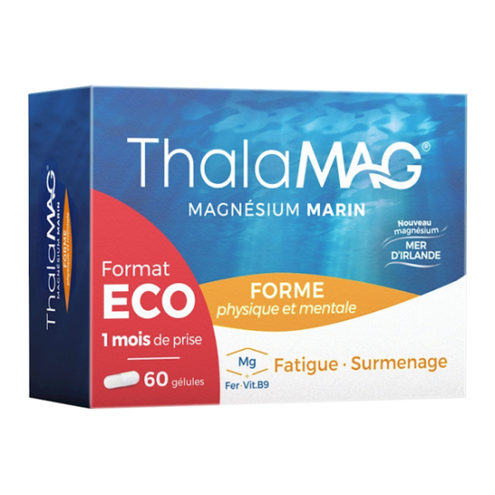 Thalamag forme physique et mentale magnésium marin 60 gélules