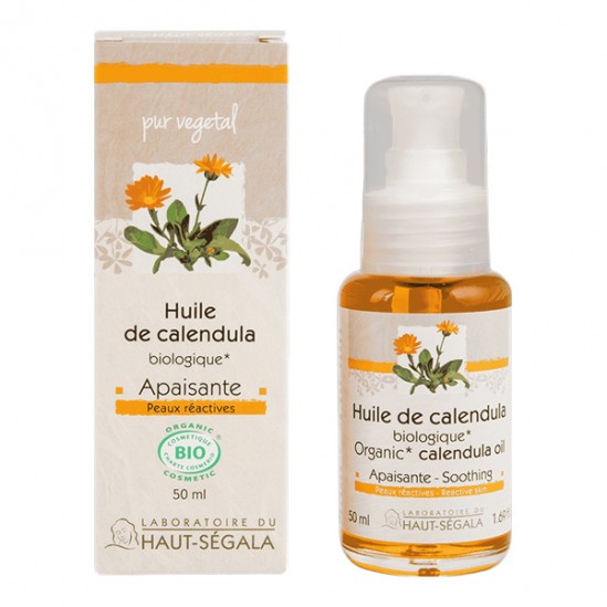 Haut Ségala huile de calendula certifiée bio 50ml