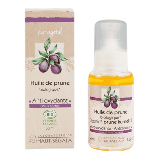 Haut Ségala huile de prune certifiée bio 50ml
