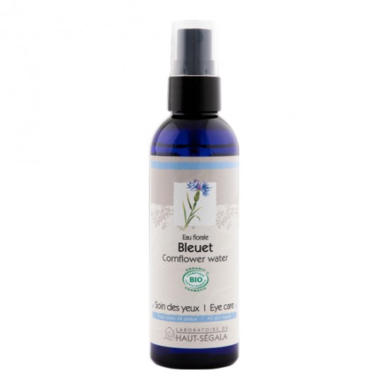 Haut Ségala eau florale de bleuet certifiée bio 100ml