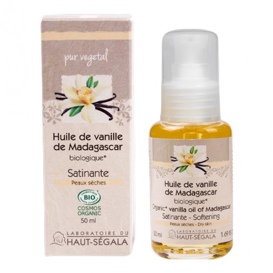 Haut Ségala huile de vanille de Madagascar certifiée bio 50ml