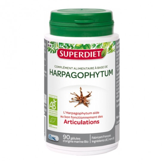 Superdiet harpagophytum bio 90 gélules