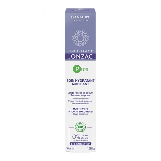 Eau de Jonzac pure soin hydratant matifiant 50ml