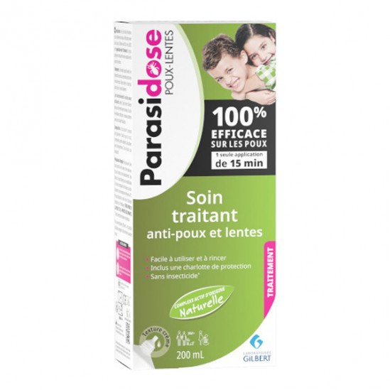 Parasidose poux-lentes soin traitant 200ml