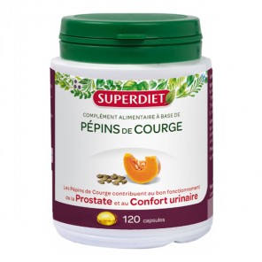 Superdiet huile de pépin de courge 120 capsules