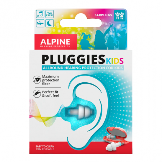 Alpine hearing protection bouchons d'oreilles pluggies kids