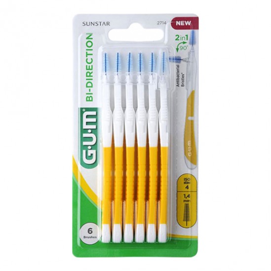 Gum bi-direction 6 brossettes 2714 - 1.4mm