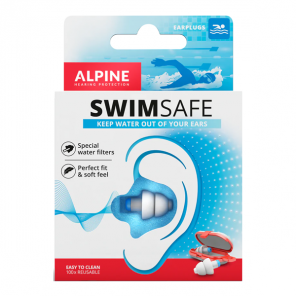 Alpine hearing protection bouchons d'oreilles swim safe