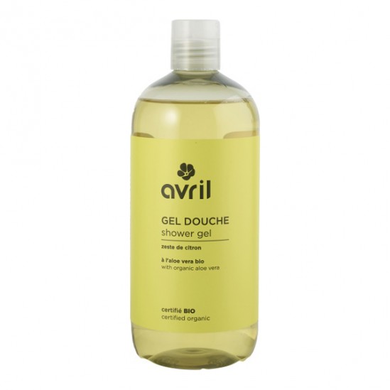 Avril gel douche zeste de citron bio 500ml