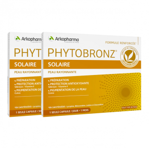 Arkopharma Phytobronz solar lote de 2x30 cápsulas