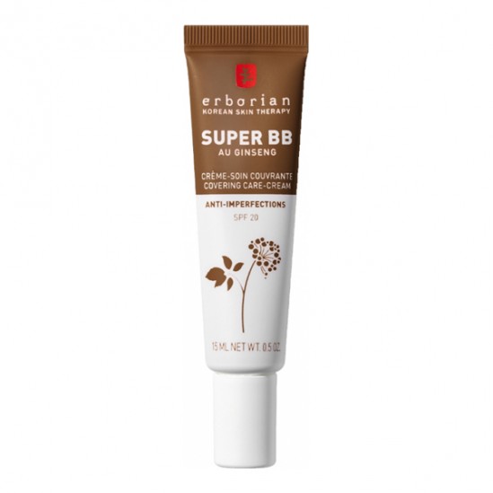 Erborian super BB au ginseng crème soin couvrante caramel 15ml