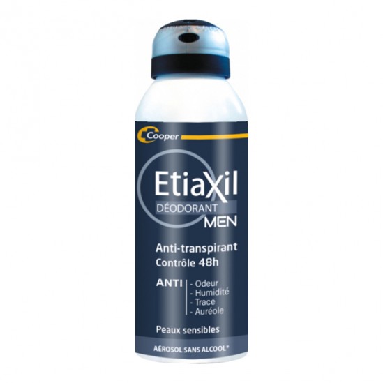 Etiaxil déodorant men anti-transpirant contrôle 48h 150ml