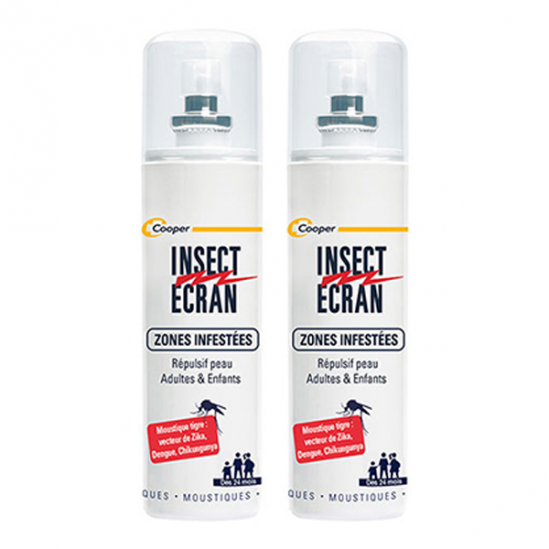 Cooper insect écran zones infestées 2x100ml Cooper insect écran zones infestées 2x100ml
