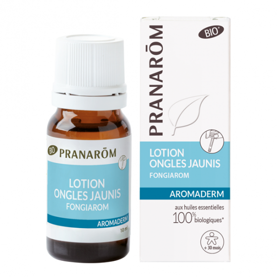 Pranarôm aromaderm lotion ongles jaunis 10ml