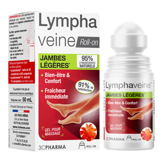 3C Pharma lymphaveine roll-on 50ml