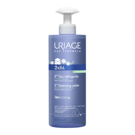 Uriage bébé 1ère eau nettoyante 500ml