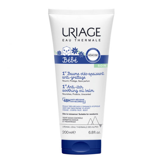 Uriage bébé 1er baume oléo-apaisant 200ml
