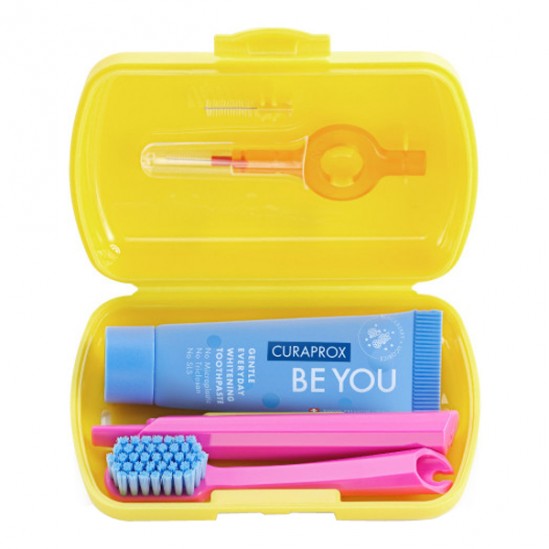 Curaprox Be you kit de voyage jaune