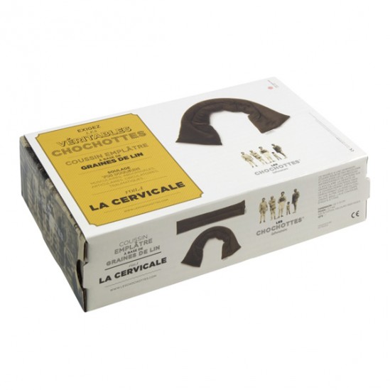 Les Chochottes coussin emplâtre cervical 52 x 12cm 0.7kg