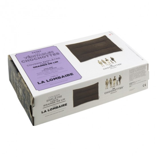 Les Chochottes coussin emplâtre lombaire 38 x 28cm 1.4kg