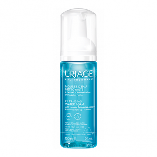Uriage mousse d'eau nettoyante 150ml