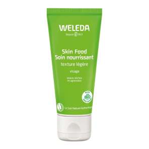 Weleda skin food soin nourrissant bio texture légère 75ml