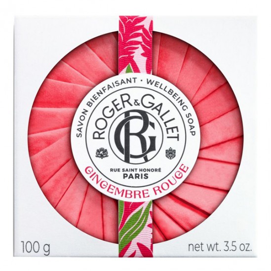 Roger & Gallet Gingembre Rouge savon bienfaisant 100g