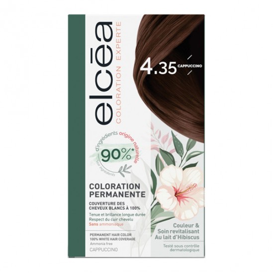 Elcéa coloration experte permanente kit noir bleuté 1.10 Elcéa coloration experte permanente kit noir bleuté 1.10