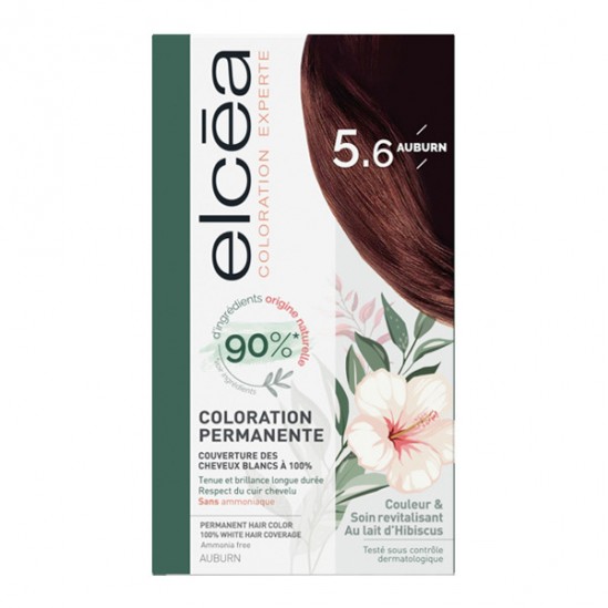 Elcéa coloration experte permanente kit noir bleuté 1.10