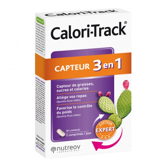 Nutreov Calori-Track Capteur 3 en 1 30 comprimés