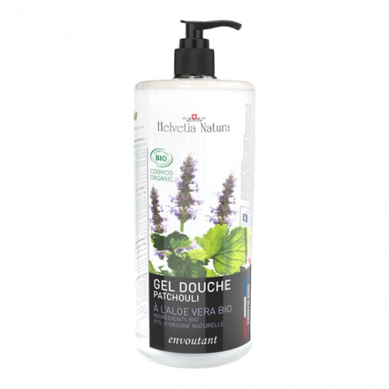 Helvetia Natura Gel douche aloe vera patchouli 1l