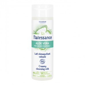 Natessance Aloe vera lait démaquillant velouté 200ml