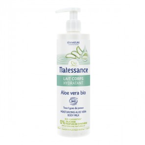Natessance Lait corps hydratant aloe vera bio 400ml
