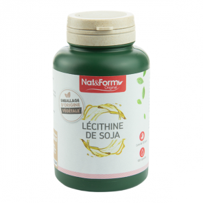 Nat&Form lécithine de soja 100 capsules