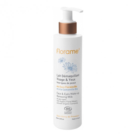 Florame lait démaquillant visage & yeux bio 200ml