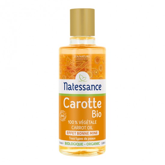 Natessance huile de carotte bio 100ml