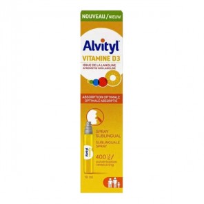 Alvityl Vitamine D3 spray sublingual 10ml