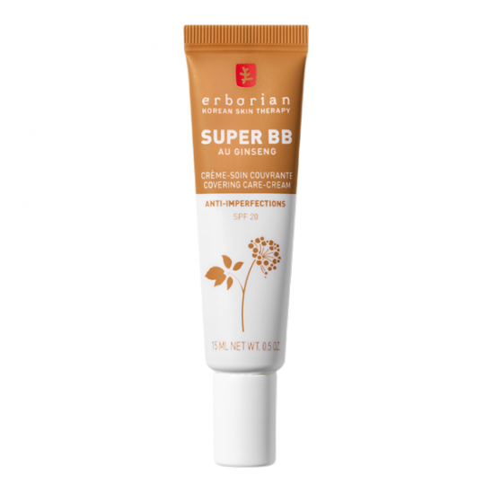 Erborian super BB au ginseng crème soin couvrante caramel 15ml