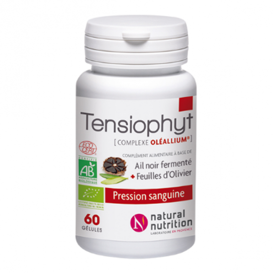 Natural nutrition Tensiophyt bio 60 gélules