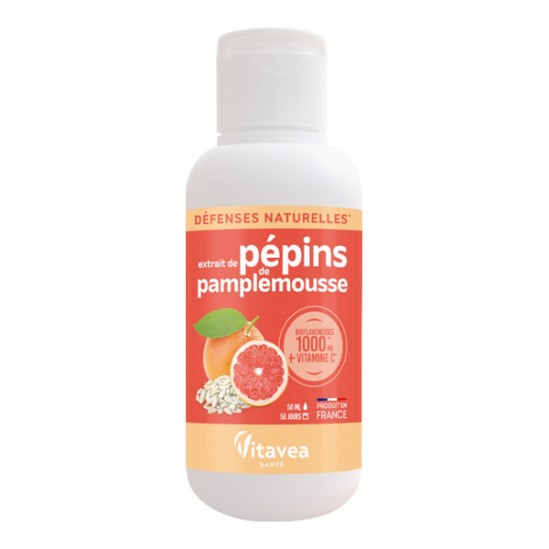 Vitavea Défenses naturelles extrait de pépins de pamplemousse 50ml