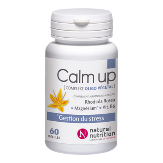 Natural nutrition Calm up 60 gélules Natural nutrition Calm up 60 gélules