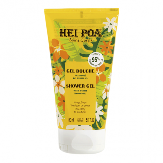 Hei Poa gel douche au monoï de Tahiti ao 150ml