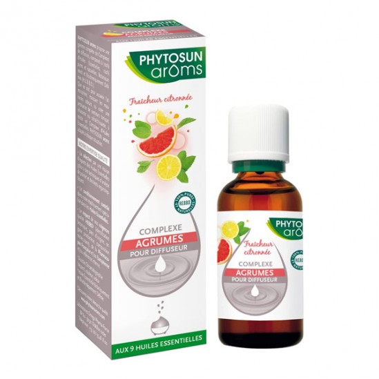 Phytosun aroms complexe diffuseur agrumes 30ml Phytosun aroms complexe diffuseur agrumes 30ml