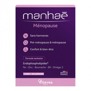 Vitavea Manhaé menopausia sin hormonas 1 mes 30 cápsulas