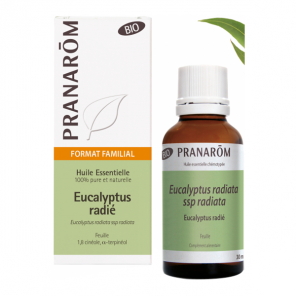 Pranarôm huile essentielle eucalyptus radié 30ml